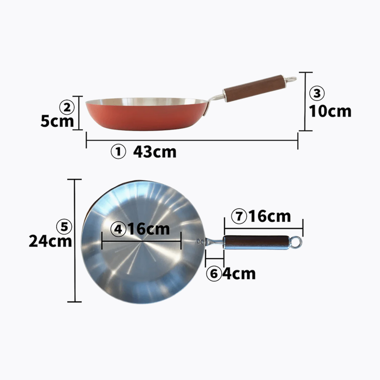 クーベルフライパン 24cm