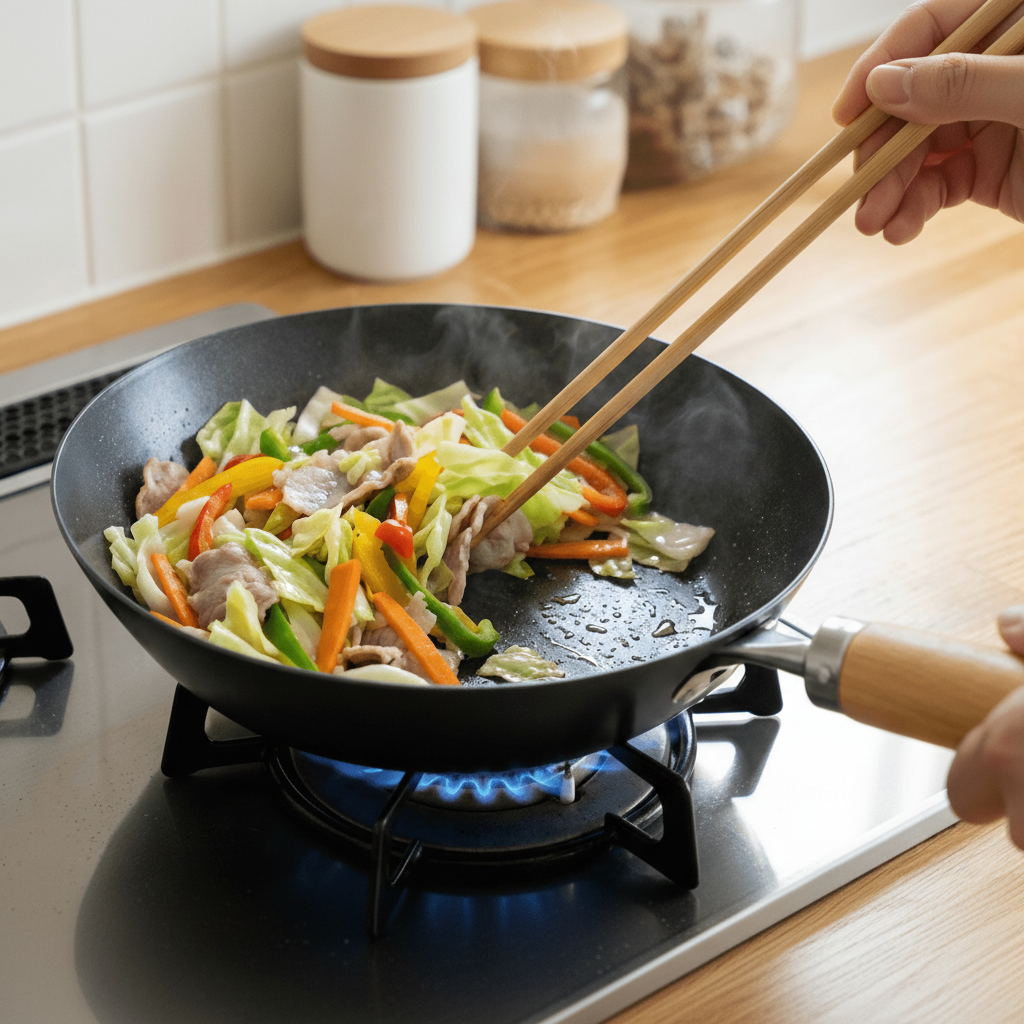 クーベル鉄フライパン 24cm