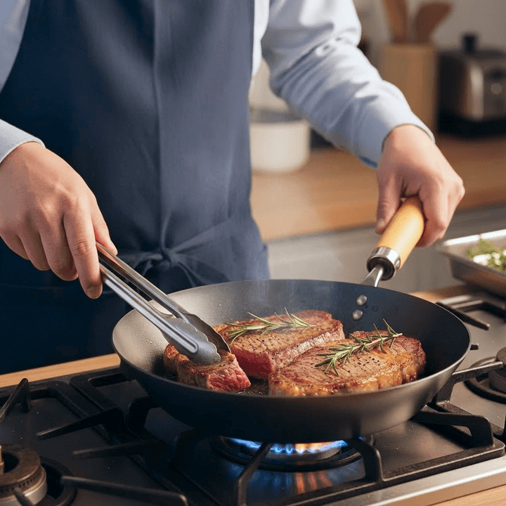 クーベル鉄フライパン 24cm